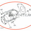 Startmotor Kubota Z482 / Z602 / D722 – Nanni Diesel scheepsmotor