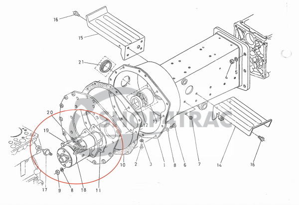 Startmotor Kubota D750 / D850 / D950 / Z-serie – Nanni &amp; Kubota scheepsdiesel