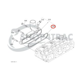Inlaatspruitstukpakking Beta Marine Beta 25