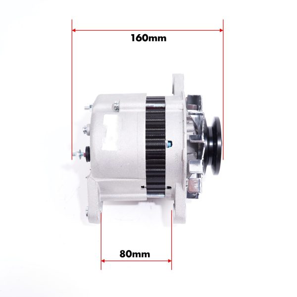 Dynamo Yanmar 1GM10 | 2GM20 | 3GM | 3HM | 3JH | 4JH – 12V 40A