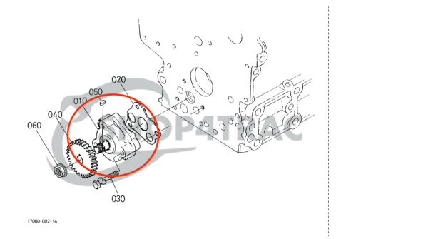 Oliepomp – Beta Marine Beta 10 / 14 / 20 | Nanni N2.10 / N2.14 / N3.21