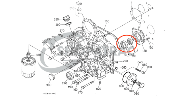 Motoroliepomp Beta Marine Beta 28 | Beta 30 | Beta 35 | Beta 38 – Nanni N3.30 | N4.38 – Universal M-25XPB | M-35B