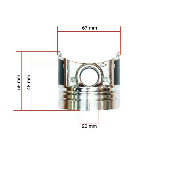 Zuiger Beta Marine Beta 10 | Beta 14 | Beta 20 – Nanni N2.10 | N2.14 | N3.21