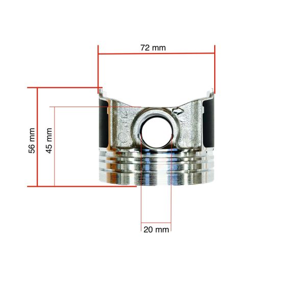 Zuiger Beta Marine Beta 16 | Beta 25 – Phasor K2-4.5