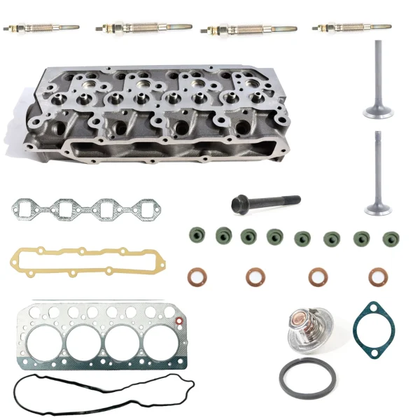 Cilinderkop + reparatieset Solé Diesel Mini 44 | Mini 55 – Vetus M4.15 | M4.17 – Craftsman Marine CM4.42 – JF Marine Power JF15