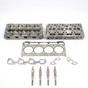 Cilinderkop compleet met koppakking + gloeibougie Beta Marine Beta 50 | Beta 60 – Nanni N4.40 | N4.50 (IDI, type 2)