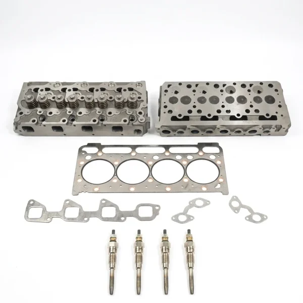 Cilinderkop compleet met koppakking + gloeibougie Beta Marine Beta 50 – Nanni N4.50 (IDI, type 2)