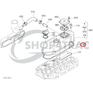 Kleppendekselpakking Beta Marine Beta 25