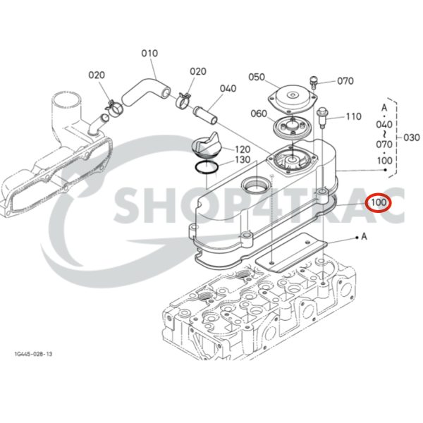 Kleppendekselpakking Beta Marine Beta 25