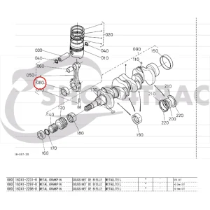 Drijfstanglager Beta Marine Beta 30 | Beta 38 – Nanni N3.30 | N4.38