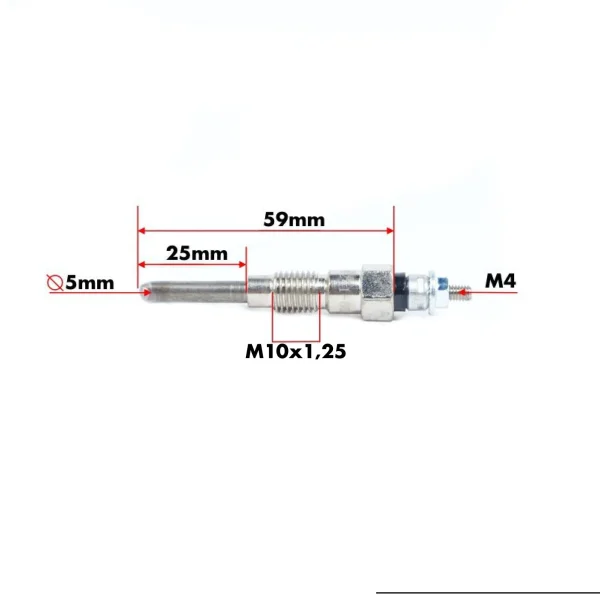 Gloeibougie Beta Marine Beta 28 | Beta 30 | Beta 35 | Beta 38 – Nanni N3.30 | N4.38 – Universal M-25XPB | M-35B