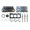 Cilinderkop compleet + koppakking + gloeibougie Beta Marine Beta 28 – Universal M-25XPB