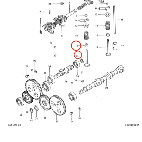 Inlaatklep Solé Diesel Mini 11 | Mini 17 | Mini 26 – Vetus M2.06 | M3.09 | M3.28 – Craftsman Marine CM2.16 | CM3.27 – JF Marine Power JF6-1500
