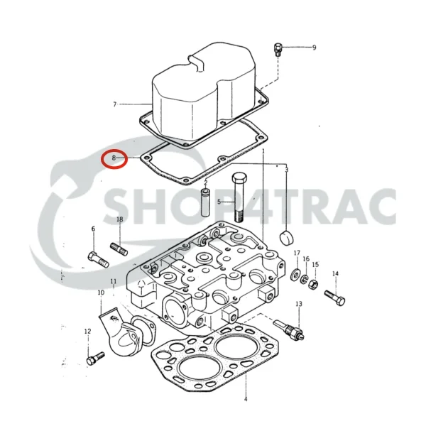 Kleppendekselpakking Solé Diesel Mini 18
