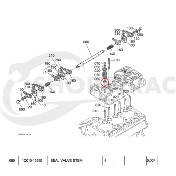 Klepseals Beta Marine Beta 35 | Beta 38 – Nanni N4.38 – Universal M-35B