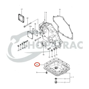Oliecarterpanpakking Solé Diesel Mini 14