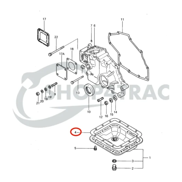 Oliecarterpanpakking Solé Diesel Mini 14