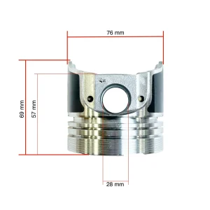 Zuiger Beta Marine Beta 28 | Beta 35 – Universal M-25XPB | M-35B