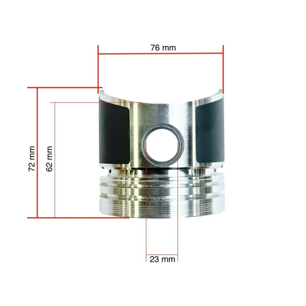 Zuiger Vetus M4.14 (directe inspuiting)