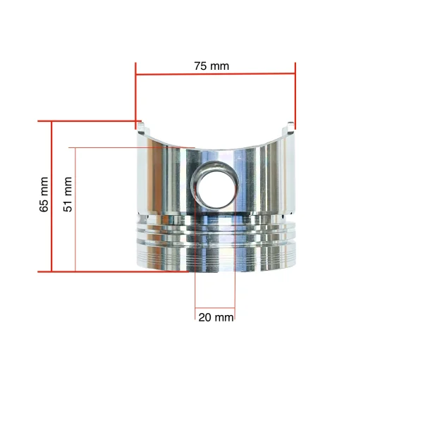 Zuiger Universal M-25XP – Nanni 3.90HE – Renault Marine D950 – STD.