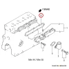 Inlaatspruitstukpakking Solé Diesel Mini 44 | Mini 55 – Vetus M4.15 | M4.17 – Craftsman Marine CM4.42 – JF Marine Power JF15