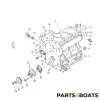 O-ring koppakking Beta Marine Beta 28 | Beta 30 | Beta 43 | Beta 50 – Nanni N3.30 | 4.105 HE | N4.50 – Universal M-25XPB