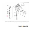 Plunjer / injectie-element Beta Marine Beta 28 / Beta 30 – Nanni N3.30 – Universal M-25XPB