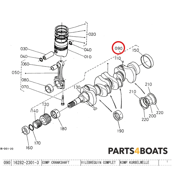 Krukas Beta Marine Beta 38 | Beta 45T – Nanni N4.38